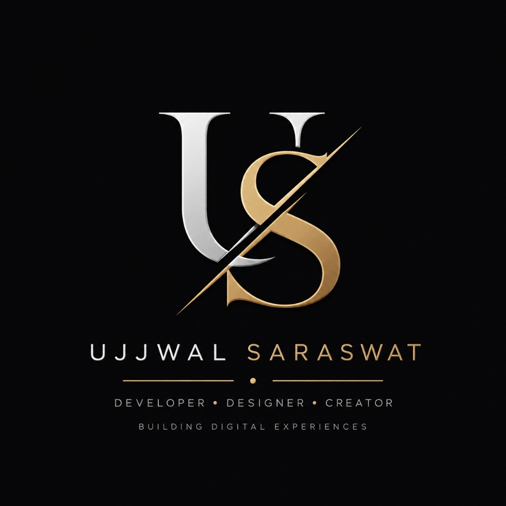 Ujjwal Saraswat Logo